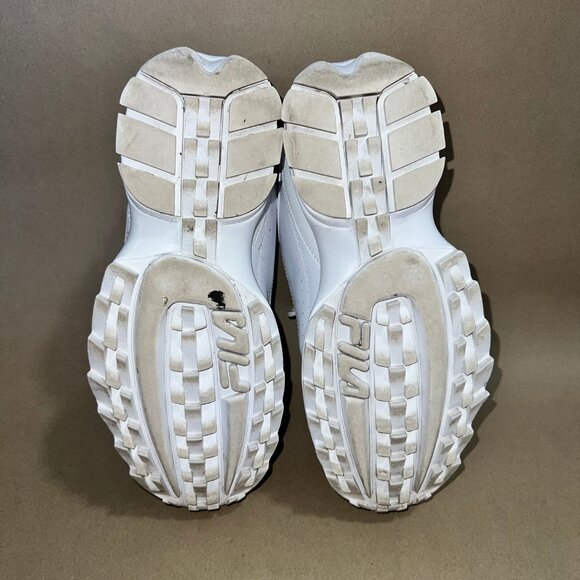 FILA DISRUPTOR II PREMIUM Women's Sneakers White 8.5 - Picture 8 of 9